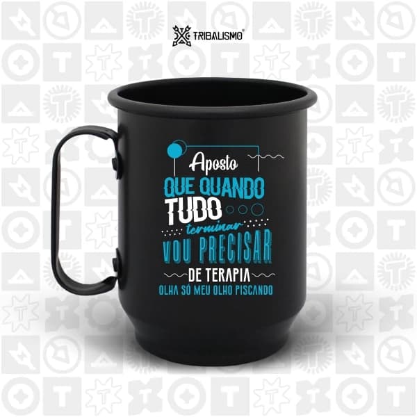 Aposto que quando tudo terminar vou precisar de terapia, olha só meu olho piscando