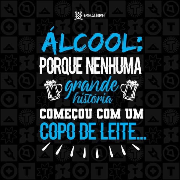 Álcool: porque nenhuma grande história começou com um copo de leite