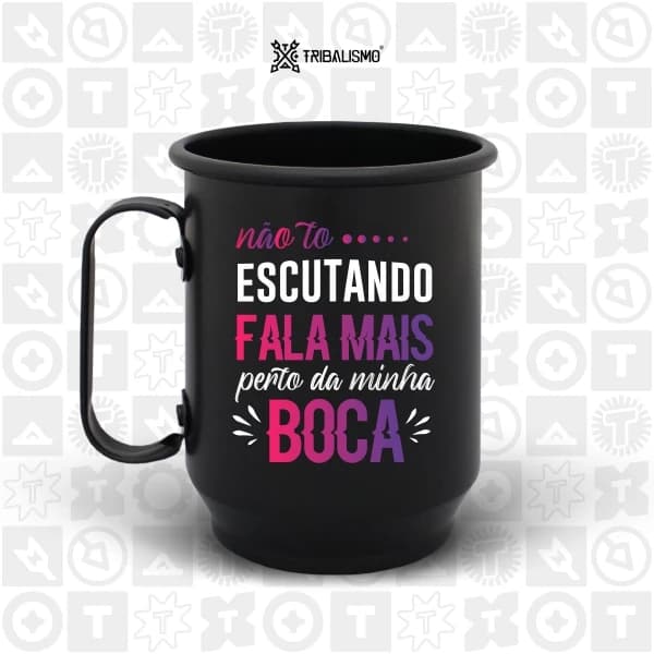 Não to escutando fala mais perto da minha boca