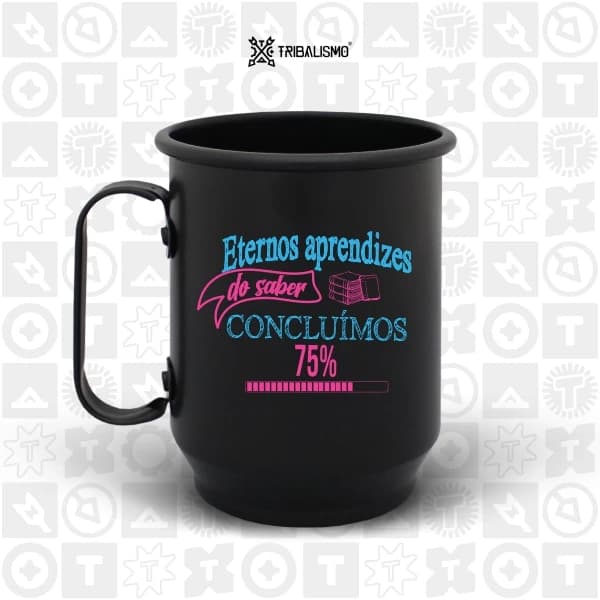 Eternos aprendizes do saber. Concluímos 75%