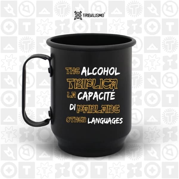 The alcohol triplica la capacité di parlare other languages