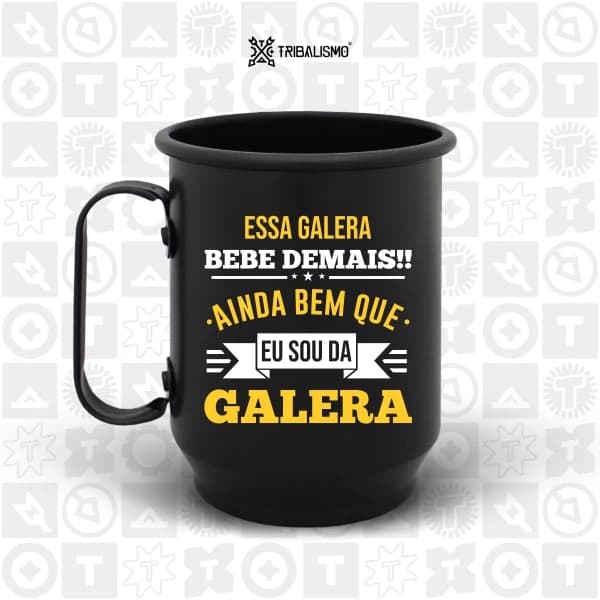 Essa galera bebe demais, ainda bem que eu sou da galera