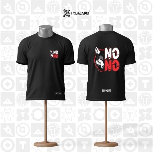 Wolf Branco e Vermelho