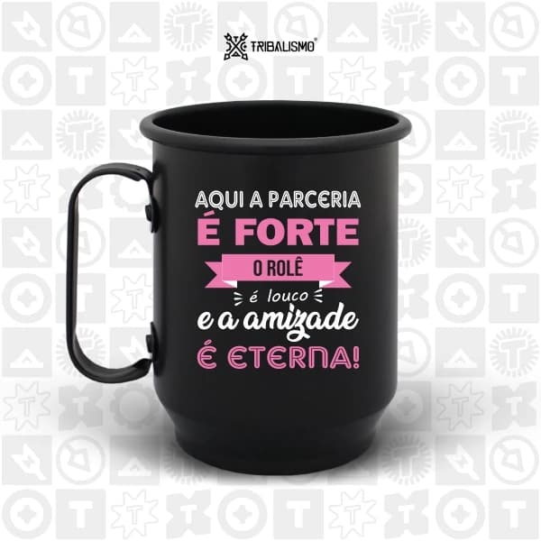 Aqui a parceria é forte, o rolê é louco e a amizade é eterna