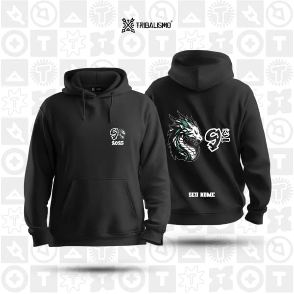 Dragão Verde e Branco