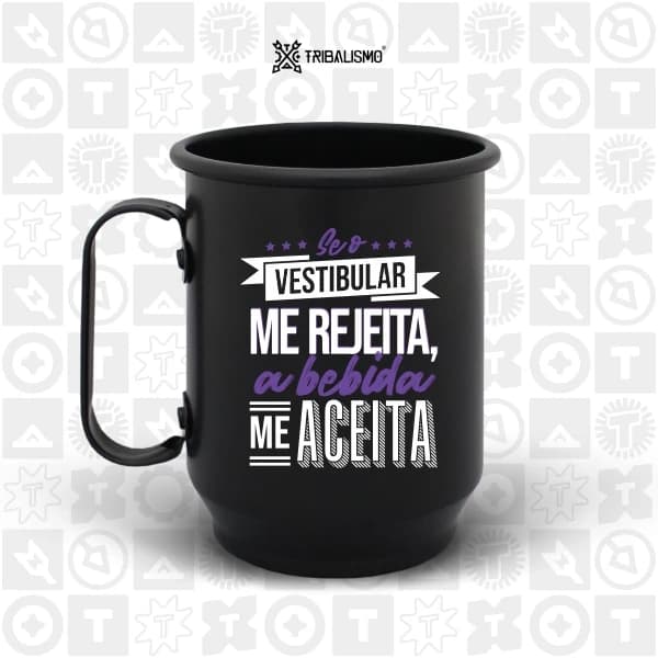 Se o vestibular me rejeita a bebida me aceita