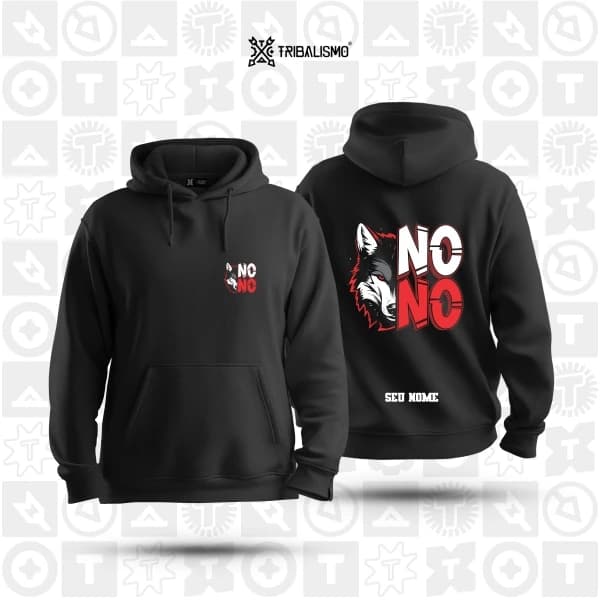 Wolf Branco e Vermelho